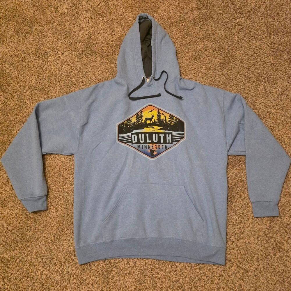No-brand Women's Blue Hoodie